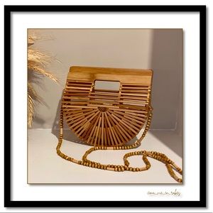 Small, Lovely Half Moon Hand & Crossbody Bag